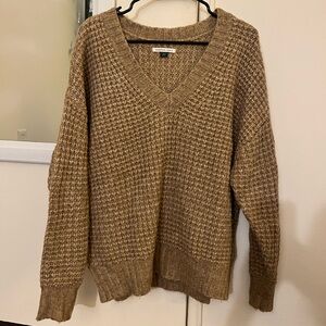 NWOT tan sweater